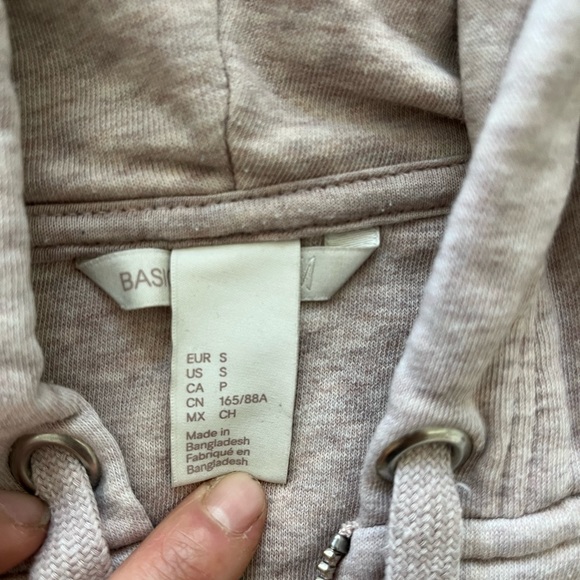 H&M zip up hoodie small - Picture 3 of 3